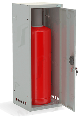 Шкаф для газовых баллонов ШГР 50-1 (50л)