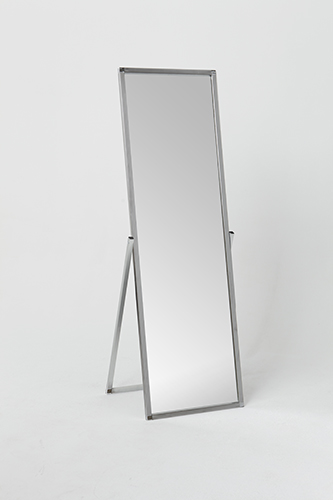 Зеркало напольное, зеркальное полотно 440х1490Нмм , рама алюмин.профиль STA-05
